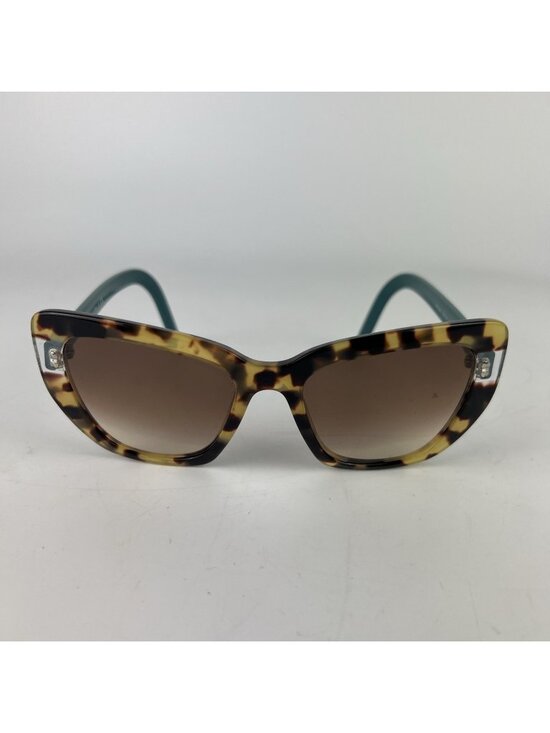 Prada Accessories - Prada Sunglasses SPR 08V 472-6Q0 Blue Brown Tortoise FRAMES ONLY 55-19-140